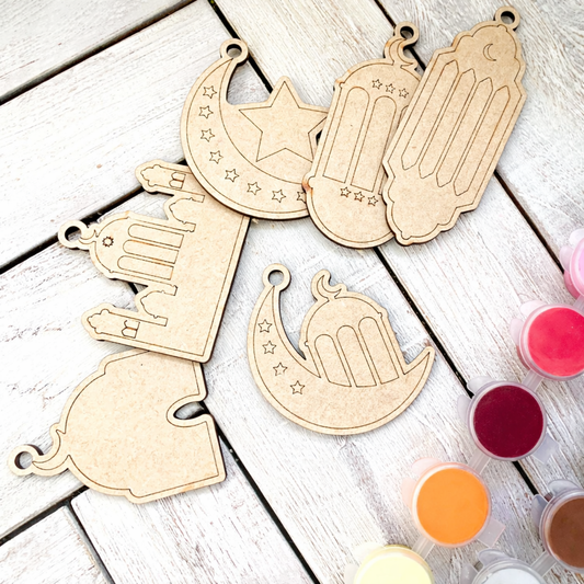 Små Ramadan Malefigurer