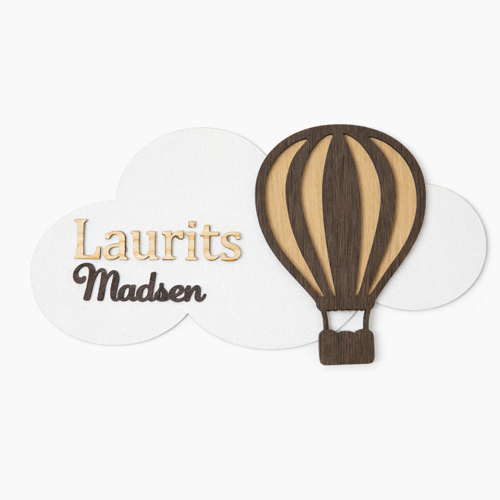 Drømmesky – Personligt Navneskilt