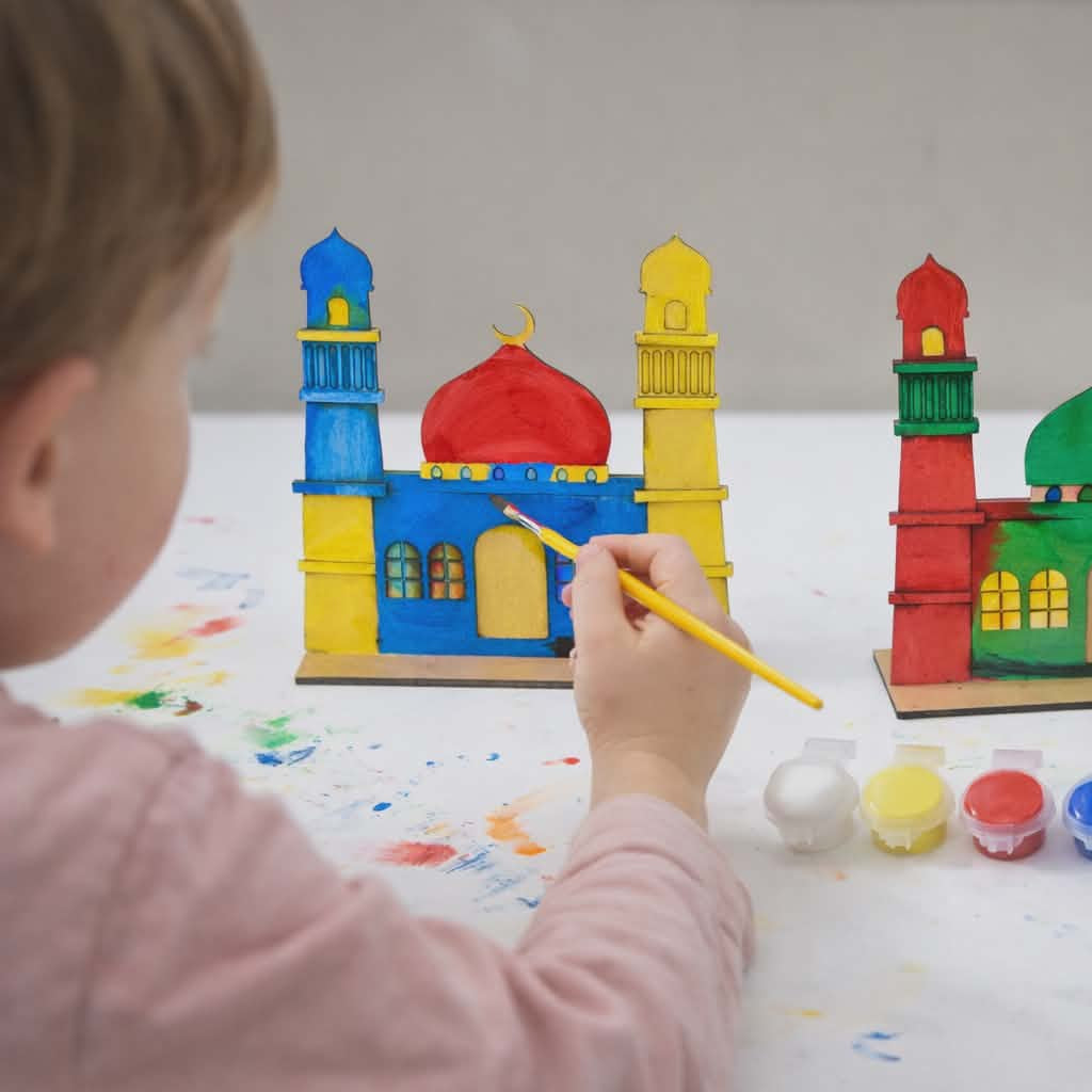 Mini malermoske til børn