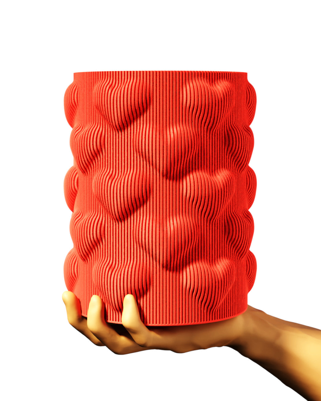 Love heart vase
