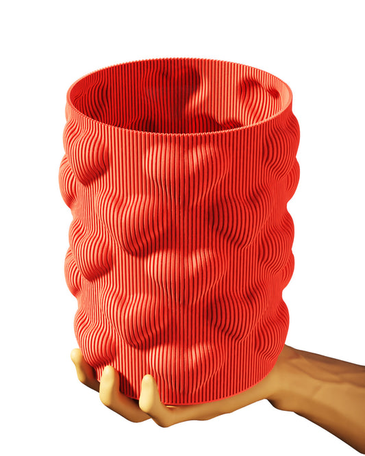 Love heart vase