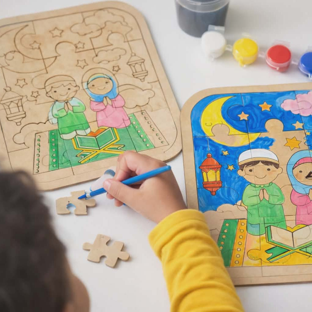 Lege- & Malepuslespil – Ramadan Edition