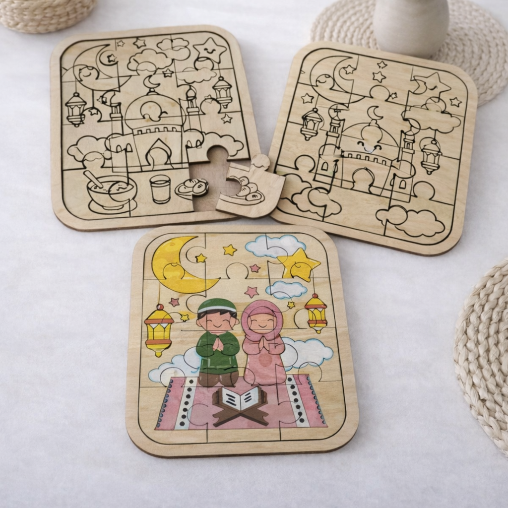 Lege- & Malepuslespil – Ramadan Edition