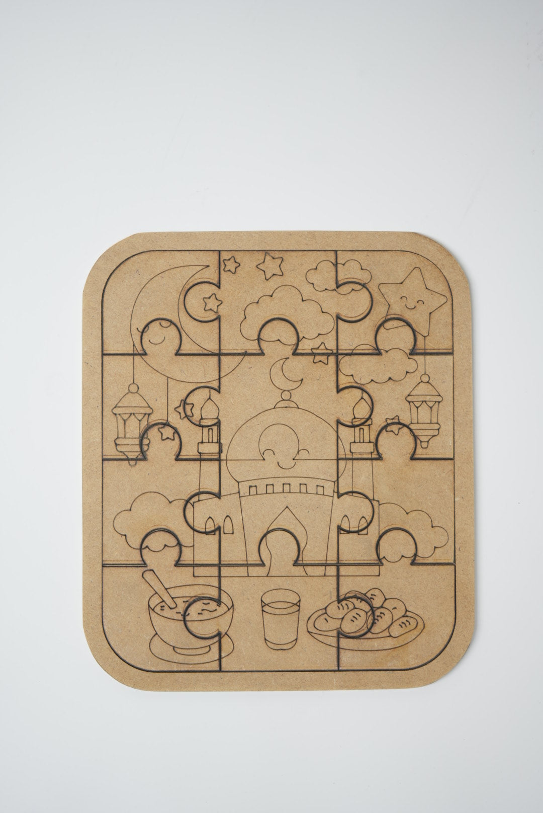 Lege- & Malepuslespil – Ramadan Edition