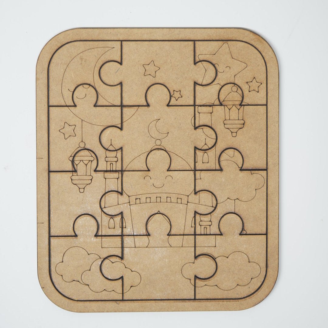 Lege- & Malepuslespil – Ramadan Edition