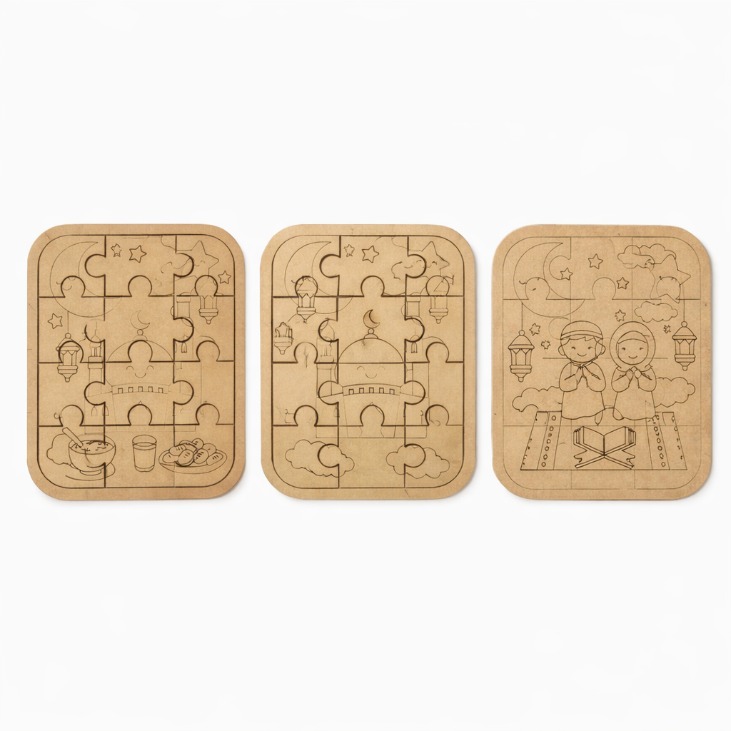 Lege- & Malepuslespil – Ramadan Edition