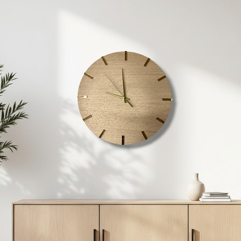 Minimal – Guld (Egetræ)